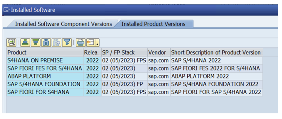 Central services filesystem layout