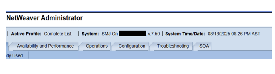 NetWeaver Java filesystem layout